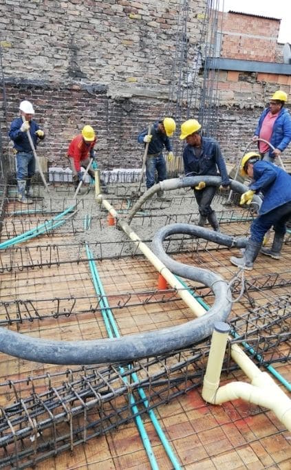 obras de construccion en chapinero