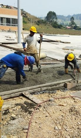 obras de construccion en puente aranda